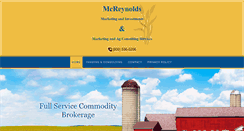 Desktop Screenshot of mcreynoldsmarketing.com